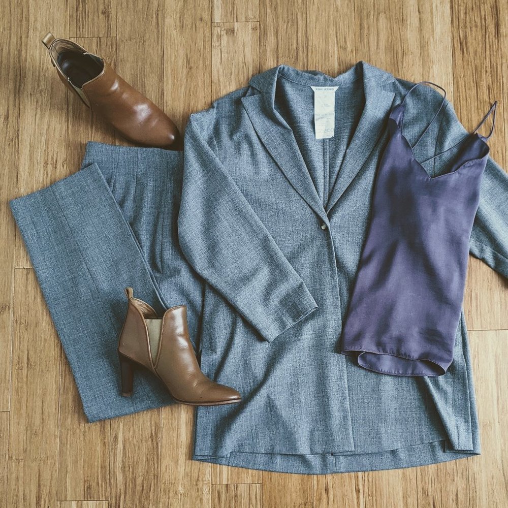 Vintage Rene Lezard Women's Suit